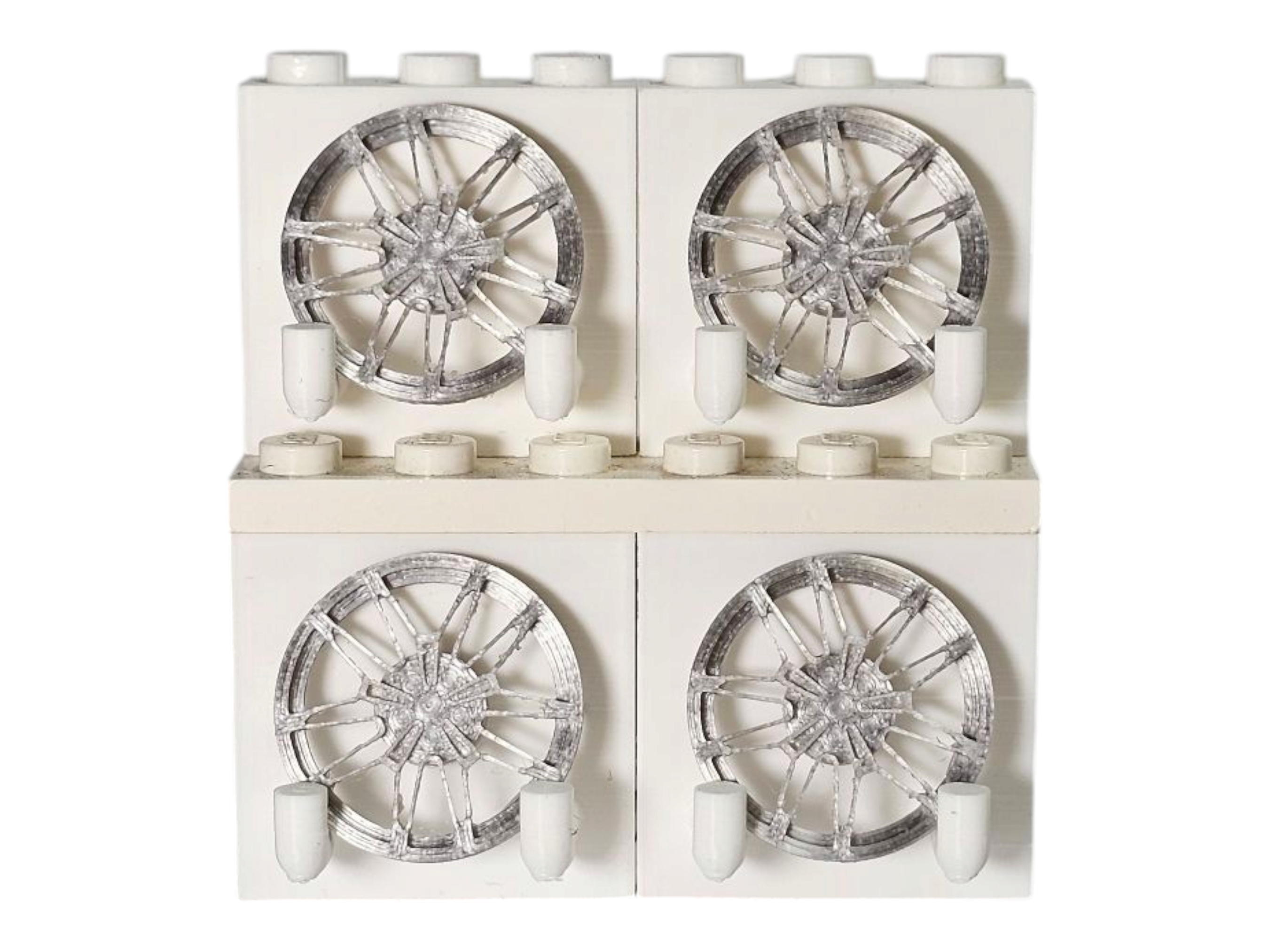 Lego speed champions cutom wheel covers bmw 825i