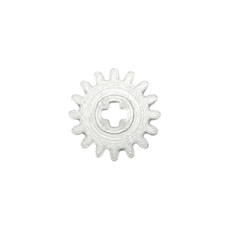 Technic compatible Custom Gear 16 Tooth Half Stud Wide