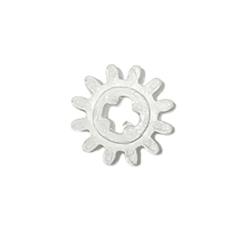 Technic compatible Custom Gear 12 Tooth Half Stud Wide